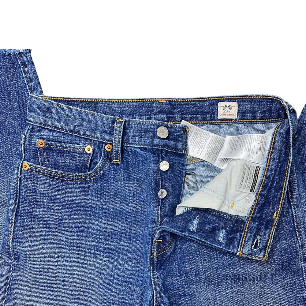 Levi’s White Oak Denim Blue Jeans - Picture 7 of 8